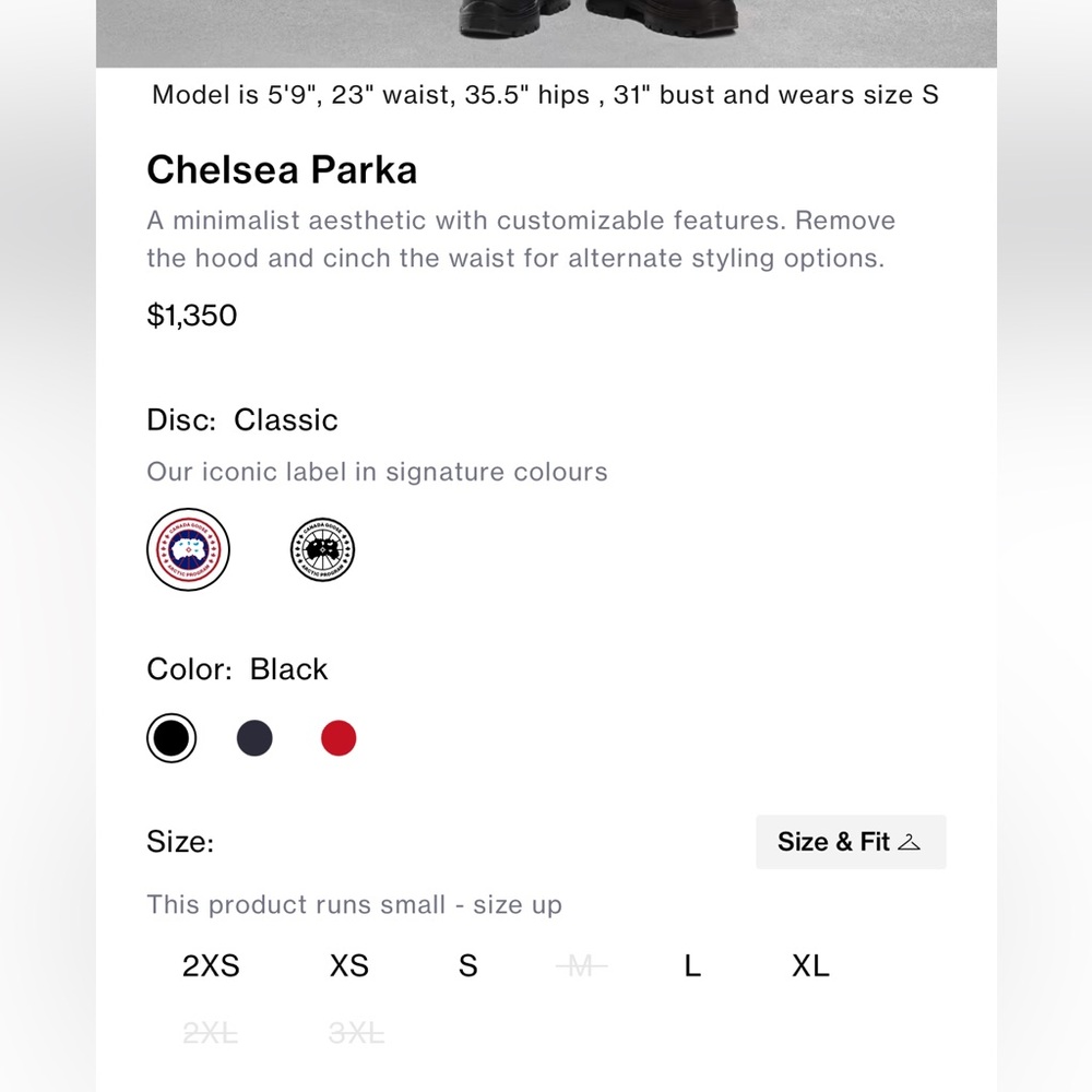 Canada Goose Women’s Chelsea Parka - Picture 8 of 8
